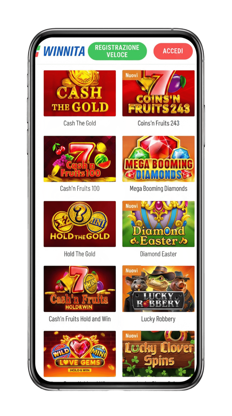 Winnita Casino mobile - slot premium
